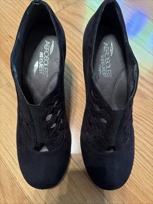 Zapato de salón negro para mujer Aerosoles reposa tacón talla 6 Foto 1 de 4