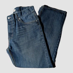 Levi's Regular Boy's Jeans 505 Straight Size 32x25.5 Medium Dark Wash - Picture 1 of 14