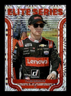 3-10-07 PWE READ . 2023 donruss nascar #e7 tyler reddick elite series - Image 1 of 2