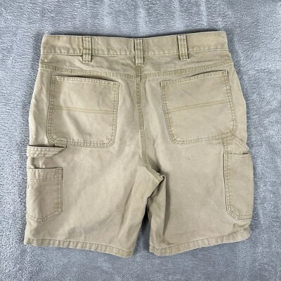 Red Head Carpenter Shorts Mens 36 Khaki Utility Pockets Workwear Skate Y2K - Image 1 of 4
