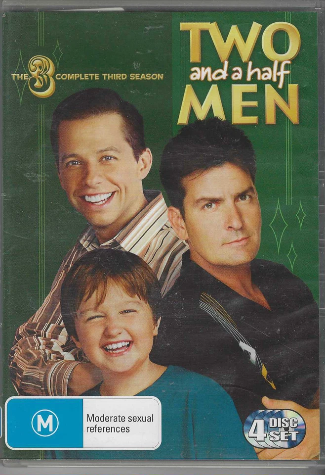 Two And A Half Men : Season 3  (DVD, ) 4 Disc Set - Image 1 of 1