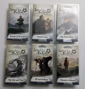 Legend of the Five Rings LCG - Elemental Cycle Full Set - Fantasy Flight Games - Picture 1 of 1