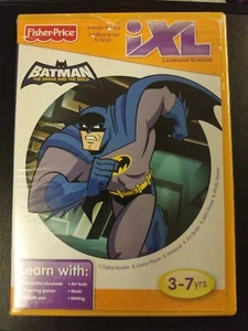 BATMAN LEARNING SOFTWARE BY FISHER PRICE iXL LEARNING SYSTEM INTERACTIVE GAMES - Picture 1 of 3