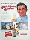Johnny Revolta Golf Pro Blatz Beer Vintage 1950 Ad Magazine Print Milwaukee Wi
