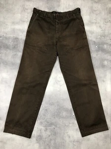 Ermenegildo Zegna Cotton Brown Pants Size 48/s - Picture 1 of 11