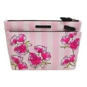 Bolso cosmético de vinilo flor de Victoria's Secret totalmente nuevo con etiqueta - Imagen 1 de 3
