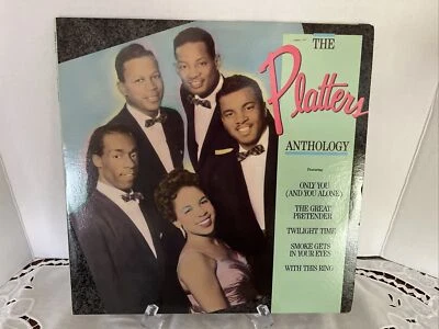 THE PLATTERS 2LP  Anthology RHINO RNFP 71495 EX/NM 1986 - Image 1 of 4