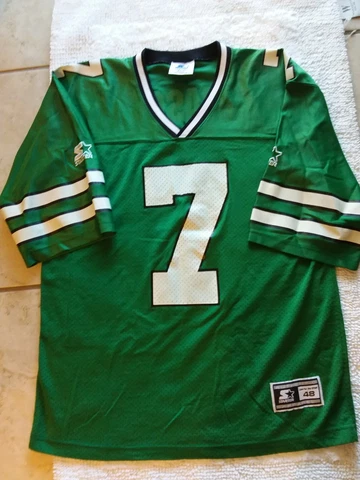 New York Jets Boomer Esiason #7  Size 48 NFL Footbal Green 1995 Starter Jersey Cover