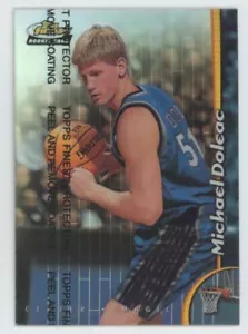 1998-99 topps Finest Protector on Michael Doleac Rookie Orlando Magic #237 - Picture 1 of 2