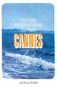 AFFICHE POSTER FESTIVAL CANNES 1973 - Photo 1/1