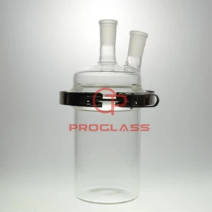 Lab Glass Cylinder Reactor 24/40 Two Necks - Picture 1 of 5