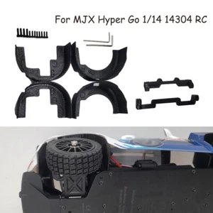 RC Fender Flares Front Rear wheel Inner Mud Guard For MJX Hyper Go 1/14 14304 RC - Picture 1 of 7