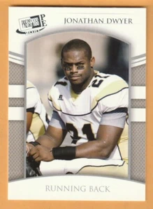 Jonathan Dwyer Georgia Tech Yellow Jackets 2010 Press Pass PE #16 Marietta GA - Imagen 1 de 2