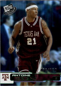 2005 Press Pass Holo Green #39 Antoine Wright /500