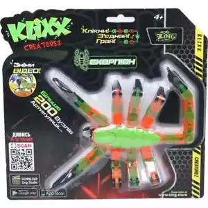Zing | Juguete Klixx Creaturez - Fidget Scorpion verde-rojo - Imagen 1 de 2