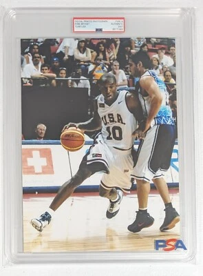 Kobe Bryant - Foto PSA Tipo III - Equipo de Baloncesto de Estados Unidos - 2007 Original Foto 1 de 4