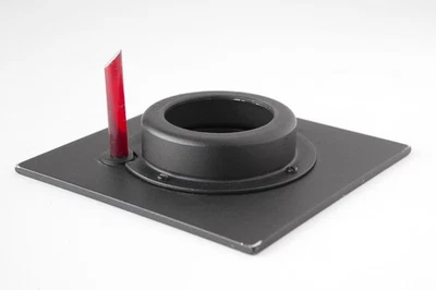 Placa de lente extendida Beseler con luz piloto roja para ampliador 23C 45M CB7 agujero de 39 mm Foto 1 de 4