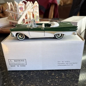 ARKO 1957 Ford Skyliner w/Retractable Roof  1/32 Green & White Mint! - Picture 1 of 8