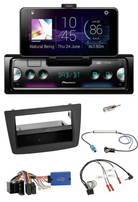 Pioneer USB Lenkrad Bluetooth DAB Autoradio für Alfa Romeo Mito 13-18 955 ISO sc - Bild 1 von 4