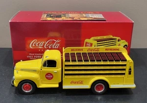 1/34 First Gear Coca-Cola 1951 Ford Bottler's Truck Diecast In Original Box 2002 - Picture 1 of 15