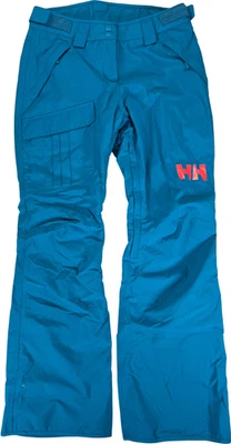 Helly Hansen Women’s Blue Relaxed Waterproof Primaloft Winter Snow Pants - S - Image 1 of 4