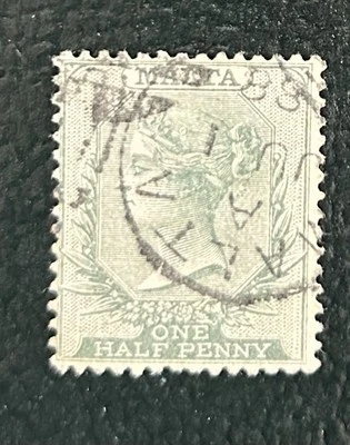 Malta: 1885. SC # 9, used.  ID #SC-03188 - Image 1 of 2