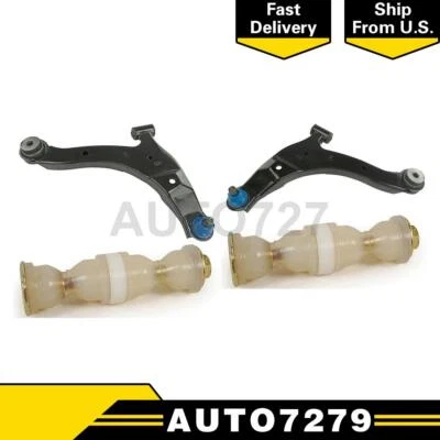 Комплект звеньев стабилизатора переднего рычага управления и шаровых шарниров для Dodge Neon 4 шт. - Изображение 1 из 4