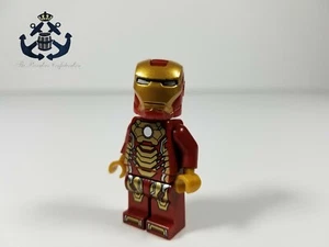 Lego Minifigure Marvel Comics Iron Man Mark 42 Armor sh065 - Tony Stark - Picture 1 of 2