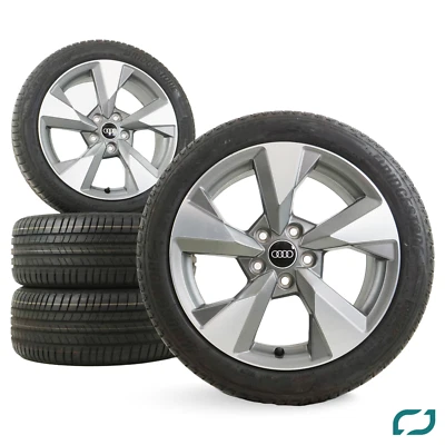 Original Audi A3 8V Sommerräder Sommerreifen 17 Zoll 8V0601025DQ 225/45 R17 91Y  - Bild 1 von 4