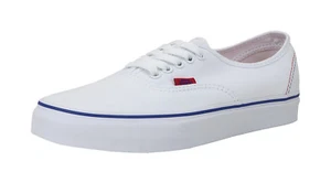 VANS Authentic Solstice 2016 True White Red Canvas Men Women Shoes - Picture 1 of 7