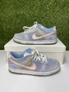 Nike Dunk Low Union Argon Passport Pack Size 9.5 Mens Blue Sneakers DJ9649-400 - Picture 1 of 9