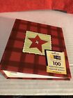 Album photo vintage histoires plaid rouge 100 photos 4x6. DWK