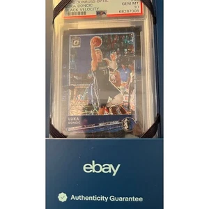 2020 Optic Luka Doncic Black Velocity /39 #86 PSA 10 GEM - Bild 1 von 4