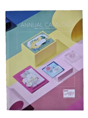 Stampin' Up! Annual Catalog & Idea Book  May 2023-April 2024  Retired  NEW! - Изображение 1 из 2