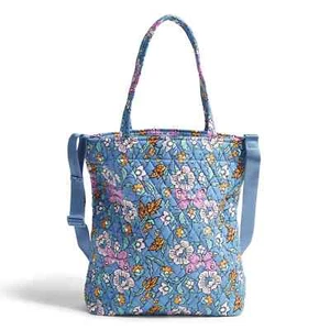 Vera Bradley Large North South Tote Wild Prairie 100% Cotton NWT - Picture 1 of 3