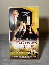 The Emperor's Club VHS VCR Video Tape Used Kevin Kline 