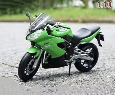 GB WELLY 1:10 Ninja 650R Sports Racing Heavy Model Collect Metal Motorcycle - Image 1 of 4