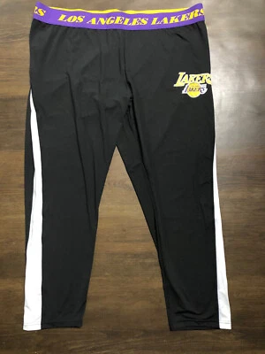 Nwt NBA Men's Compression Pants Spellout LA Lakers Size 3xL - Image 1 of 3