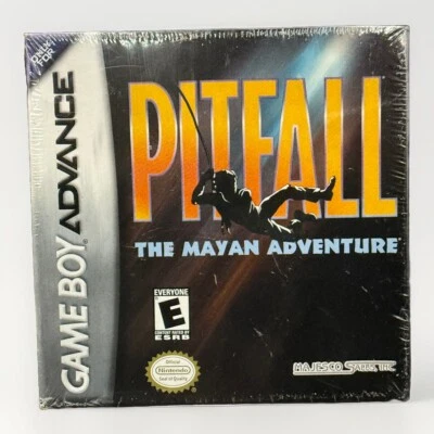 PITFALL: THE MAYAN ADVENTURE Game Boy Advance GBA 2001 NIB NEW Sealed w/ H-Seam - Image 1 of 4