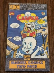 Casper il fantasma amichevole #1 e #2 Marvel Comics Harvey confezione sigillata da 2 1997 - Foto 1 di 2