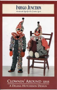 Indygo Junction Pattern IJ818 Clownin' Around Yo-Yo Clown Toys - Picture 1 of 1
