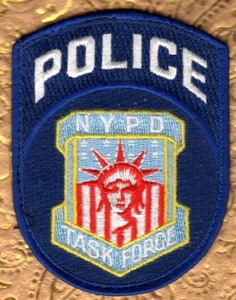 New York Police Shoulder Patch Task Force Guaranteed 100% Authentic ( B1) - Picture 1 of 2