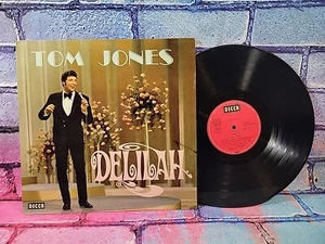 TOM JONES - Delilah LP Record Vinyl - SLK 16 552-P - 1968 German Stereo Issue - Picture 1 of 2