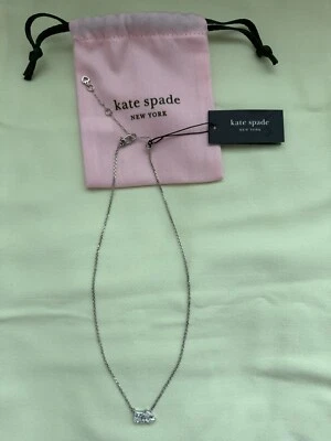 全新带标签 Kate Spade SHOWTIME CZ 双水晶吊坠 — 第 1/4 张图片