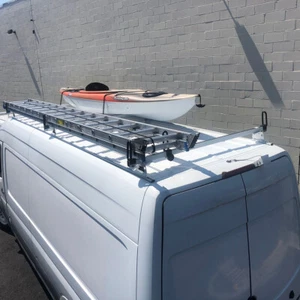3 Bar GFY ladder roof rack Fit Mercedes/Dodge Sprinter 07-On High Roof EXT white - Picture 1 of 12
