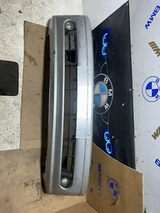 BMW 5 Series E39 Bumper Front 51117030921 Silver Touring 2002 With Washer Jets - Picture 1 of 17