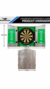 Kingsbridge Bristol Dart Board And Cabniet - Picture 1 of 4