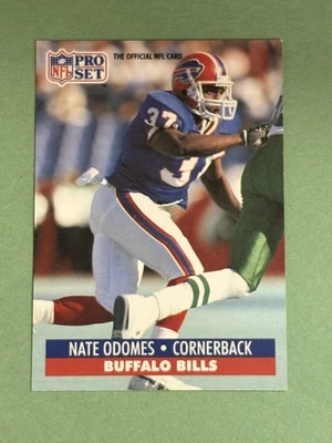 Nate Odomes 1991 Pro Set Buffalo Bills #80 AA114 - Image 1 of 2