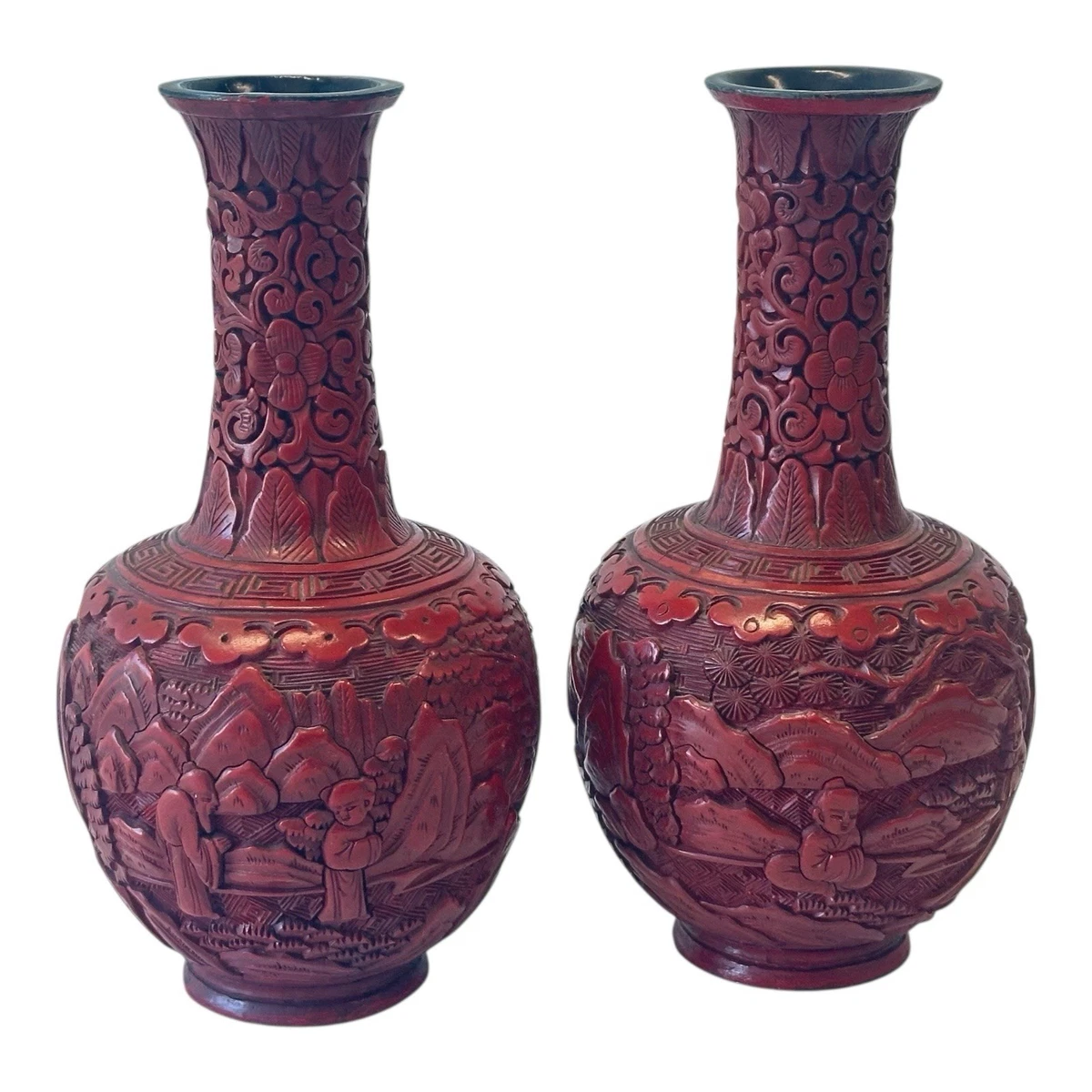 1800 - 1849年中国红色花瓶| eBay