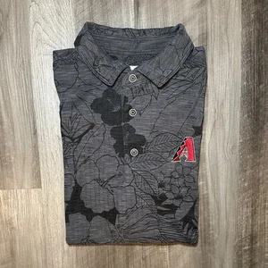 Polo Arizona Diamondbacks Tommy Bahama Hawaiano Floral Mezcla Modal - Mediano - Imagen 1 de 7